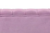 Дизайнерский двухместный диван Pearl Double Pink на черных ножках №5