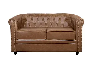 красивые Кожаный диван лофт Karo Brown leather 2S