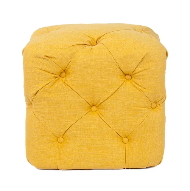 Дизайнерский пуф Amrit Yellow