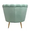 Низкое кресло ракушка Pearl Green №3 в Екатеринбурге