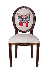 красивые Стул Volker Bulldog Print на заказ