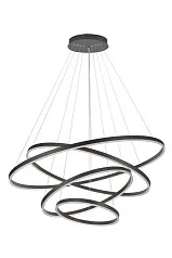 фото Люстра Orblaze 4 rings 1000 black