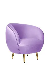 Мягкое кресло Small Benee Purple на заказ