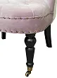 Низкое кресло Aviana Pink Velvet №5 в Екатеринбурге