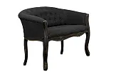 Двухместный дизайнерский диван Kandy Double Black Old №1 в Екатеринбурге