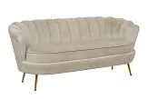 Диван ракушка для гостиниц Pearl Triple Taupe №1
