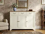 Бежевый комод "Оливия (Olivia)" 3 ящика/3 двери арт GA6005C №0