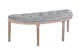 Оттоманка Onora Velvet Gray №1