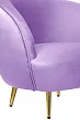 Мягкое кресло Small Benee Purple №4