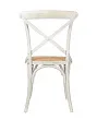 Стул ретро Cross Back White Brush №2 в Екатеринбурге