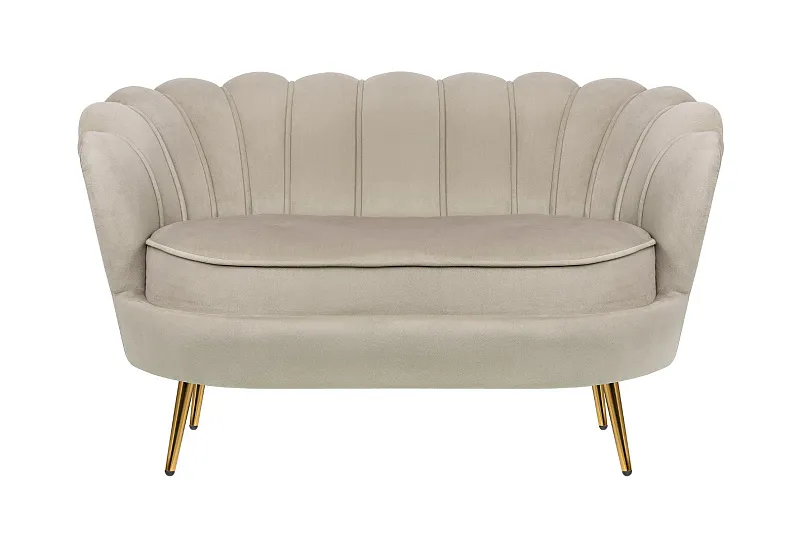 Дизайнерский двухместный диван Pearl Double Taupe в Екатеринбурге Дизайнерский двухместный диван Pearl Double Taupe