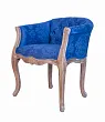 Низкое кресло ретро Kandy Blue №3 в Екатеринбурге