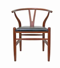 красивый Стул Wishbone Classic Leather в интернет-магазине