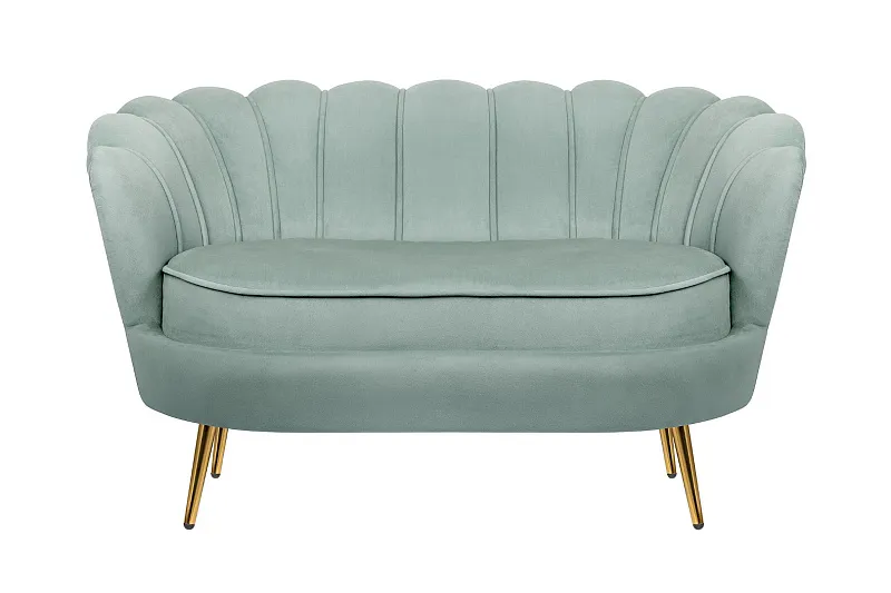 Диван ракушка Pearl Double Green