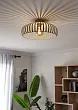 901746 Потолочный светильник MOGANO 3,1X40W(E27), ?280, сталь, песочный №0