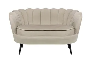 заказать Дизайнерский диван Pearl Double Taupe на черных ножках в интернет-магазине