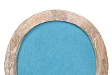 Стул с круглой спинкой Volker Oak Light Blue №4 в Екатеринбурге