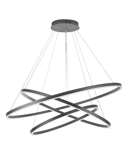 Люстра Orblaze 3 rings 1000 black