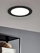 99145 Светодиодный встраиваемый светильник FUEVA 5, 17W (LED), ?216, ET26, 2000lm, 3000K, сталь, черный №0