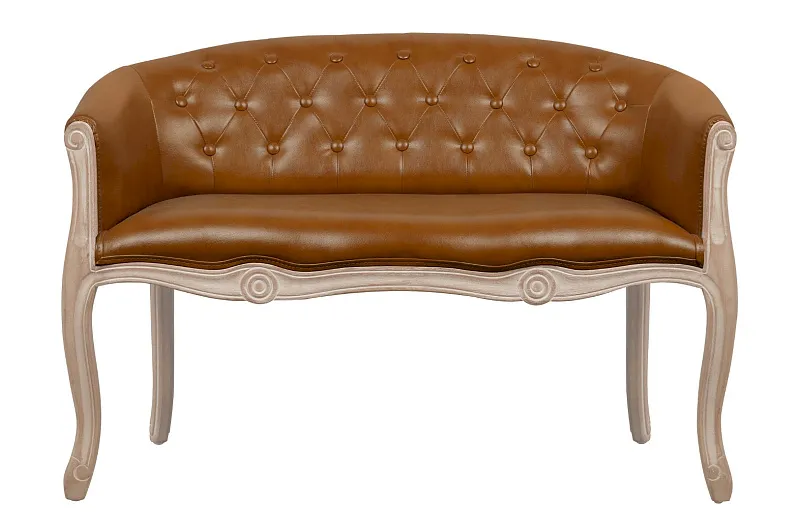 Двухместный дизайнерский диван Kandy Double Brown в Екатеринбурге