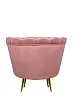 Низкое кресло ракушка Pearl Pink V3 №3 в Екатеринбурге