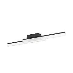 900844 Настенно-потолочный светильник PALMITAL, 2X11W (LED), 3000K, 2700lm, IP44, L880, B100, H90, алюминий, сталь, черный / пластик, матовый
