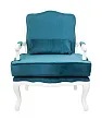Полукресло модерн Nitro Blue and White №0 в Екатеринбурге