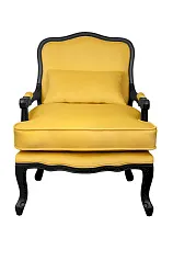 фото Мягкое кресло ретро Nitro Yellow V3