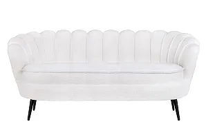 заказать Диван ракушка для гостиниц Pearl Triple Boucle на черных ножках в интернет-магазине