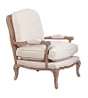 Мягкое полукресло с подлокотниками Niro Rattan Beige №1 в Екатеринбурге