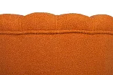 Низкое кресло ракушка Pearl Orange Boucle №4 в Екатеринбурге