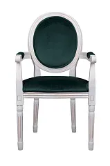 Мягкий стул с подлокотниками Volker Arm Green