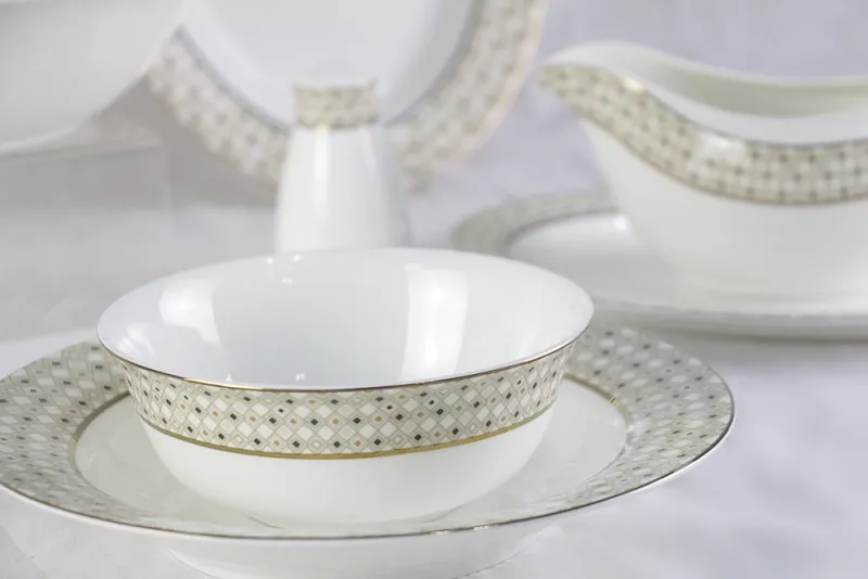 Посуда из костяного фарфора Diela 26 Pcs Dinner Set