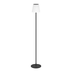 фото 901899 Торшер на солнечн. батарее, димм. SCORDIANO-L, H1200, 2,3W(LED), IP44, 3000K, 4000K, 6500K, 220lm, сталь, черный/пластик, белый