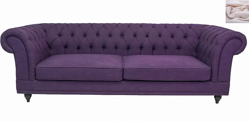 Диван мягкий арт-деко Neylan Purple розовый в Екатеринбурге Диван мягкий арт-деко Neylan Purple розовый