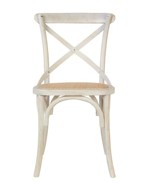 Стул ретро Cross Back White Brush в Екатеринбурге