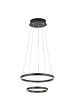 Люстра Orblaze 2 rings 400 black №0