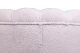 Низкое кресло ракушка Pearl Pink Boucle №4 в Екатеринбурге