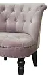 Низкое кресло Aviana Pink Velvet №4 в Екатеринбурге