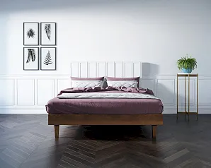 купить красивые Кровать "Андерсен (Andersen)" 160х200 см арт AN160WH