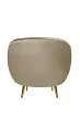 Мягкое кресло Small Benee Taupe №3