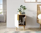 Тумбочка с дверкой "Лайн (Line)" LN08/GR1/beige №1