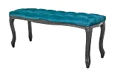 Оттоманка Kina Narrow Blue and Black №1