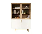 Буфет с двумя дверками "Лайн (Line)" LN11/GR1/beige №0