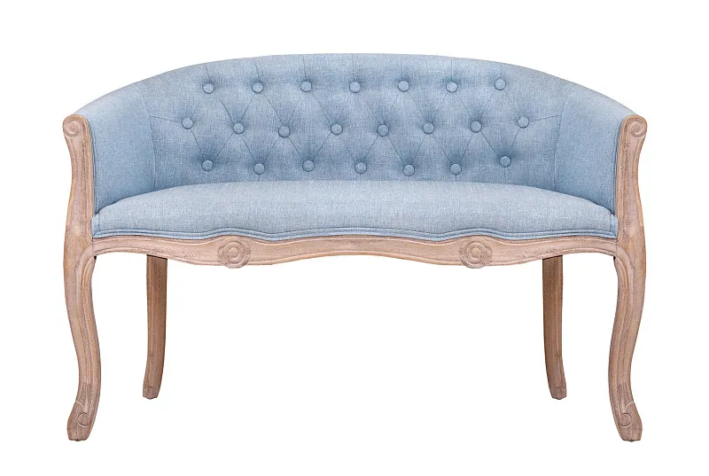 Дизайнерский двухместный диван Kandy Double Light Blue