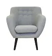 Низкое кресло Fuller Grey V3 №0