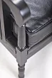 Классическое американское кресло Colin Black Leather №4 в Екатеринбурге