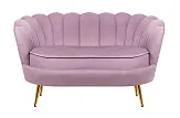 Дизайнерский двухместный диван Pearl Double Pink №0 в Екатеринбурге