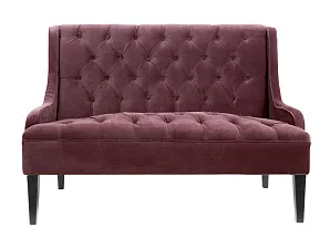 Американский диван Sommet Brown Red в интерьере