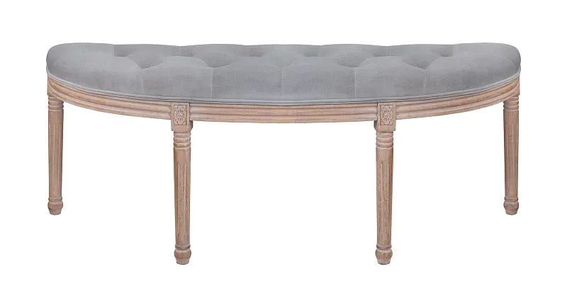 Оттоманка Onora Velvet Gray в Екатеринбурге Оттоманка Onora Velvet Gray